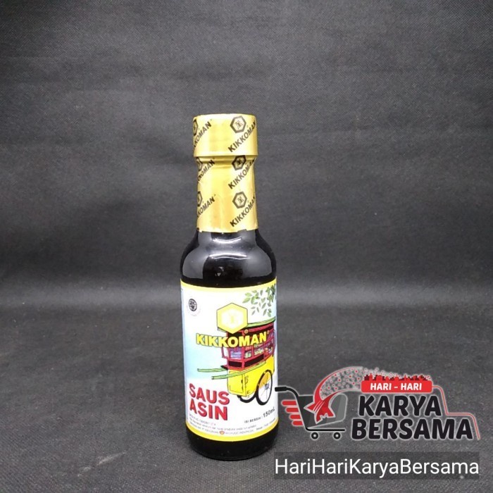 

KIKKOMAN SAUS ASIN 150ML