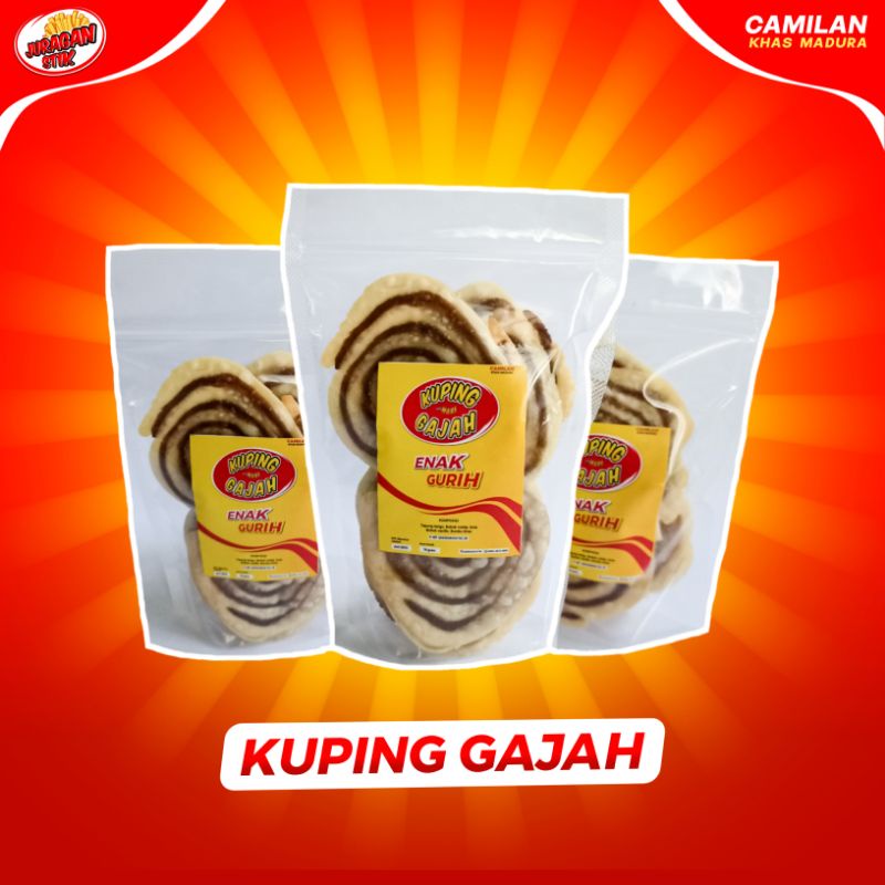 

Camilan Enak Gurih Kuping Gajah