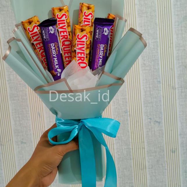 

☂ bucket coklat Silverqueen & Cadbury ☛