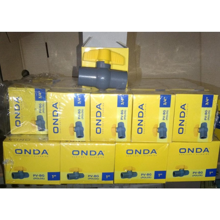 Ballvalve PVBG Onda 0.75"