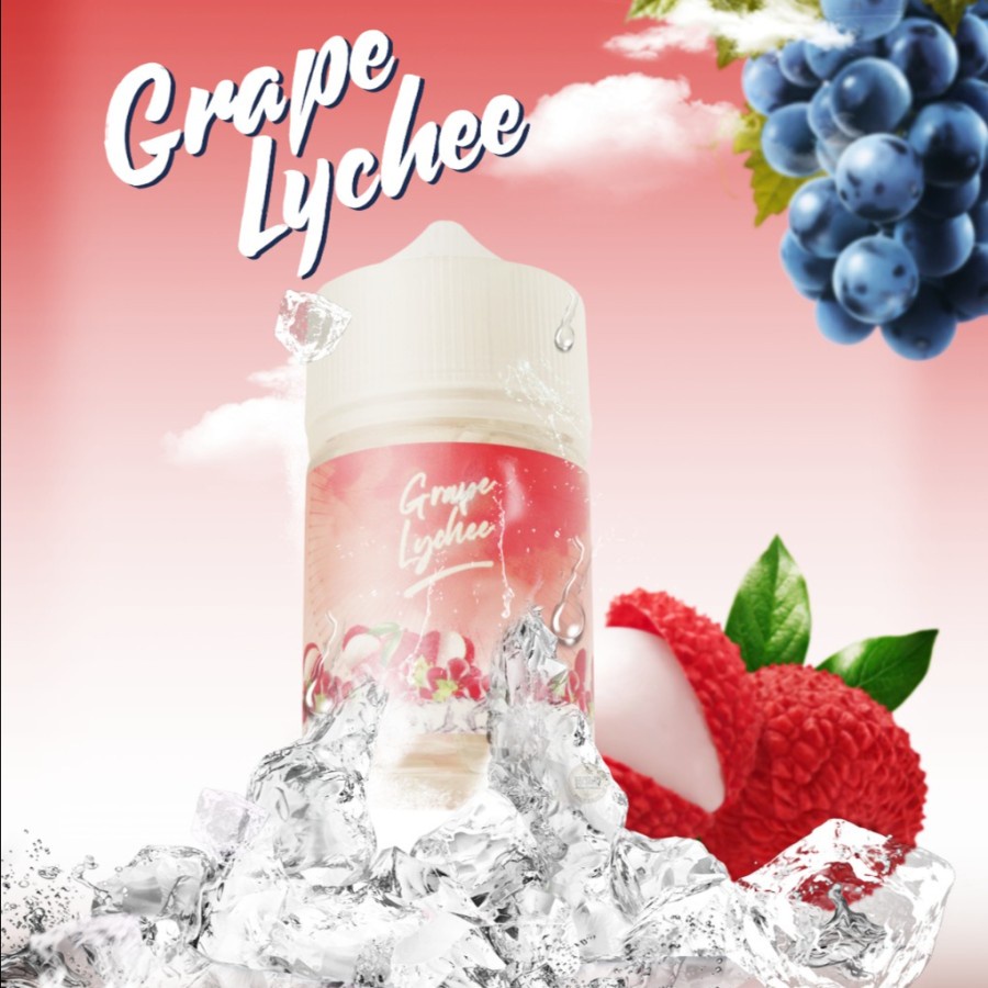 NEW CUKAI 2023 Liquid Vape R57 Grape Lychee Ice 3MG 60ML By Hero57