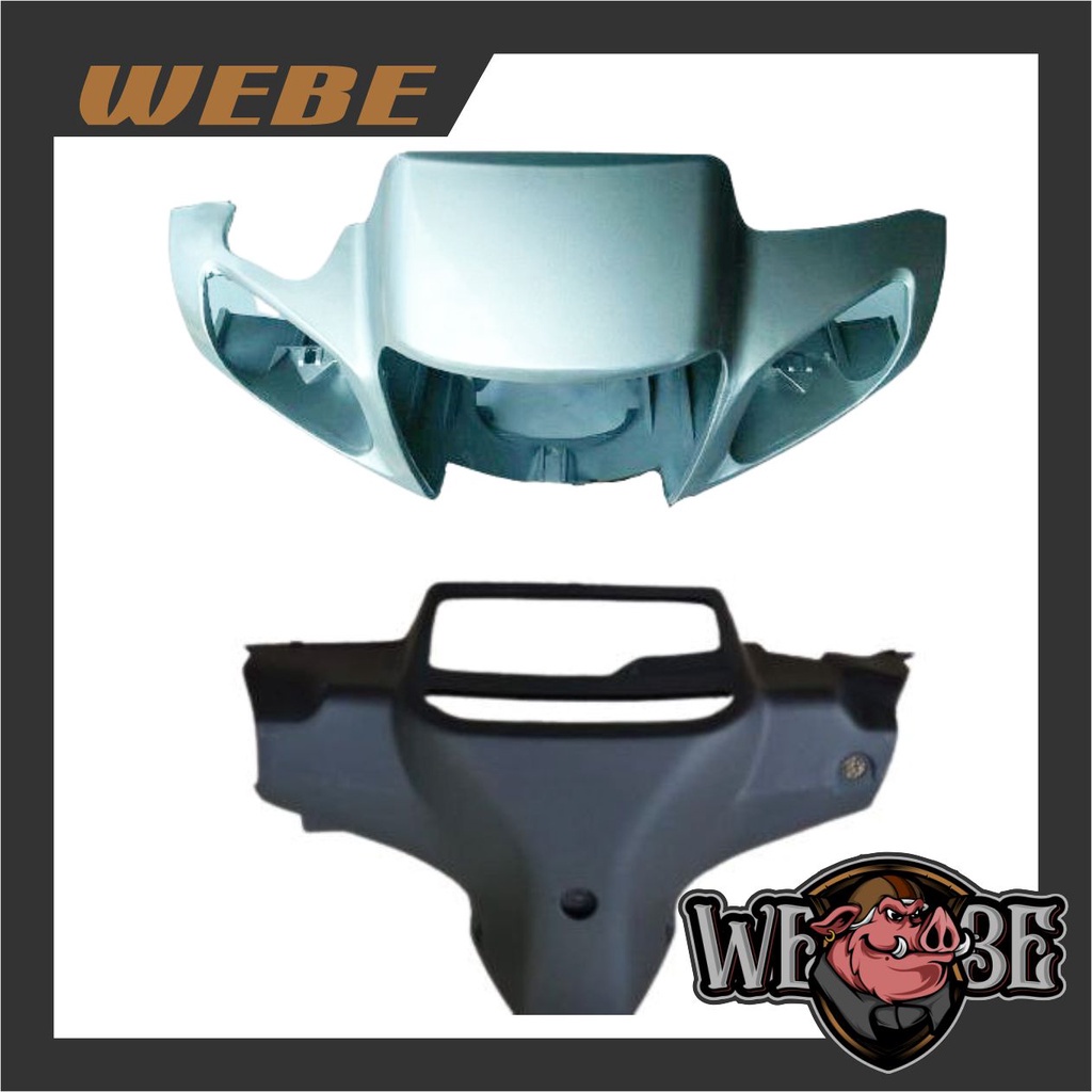 batok f1zr / BATOK KEPALA DEPAN BELAKANG F1ZR / YAMAHA FIZ R WARNA SILVER