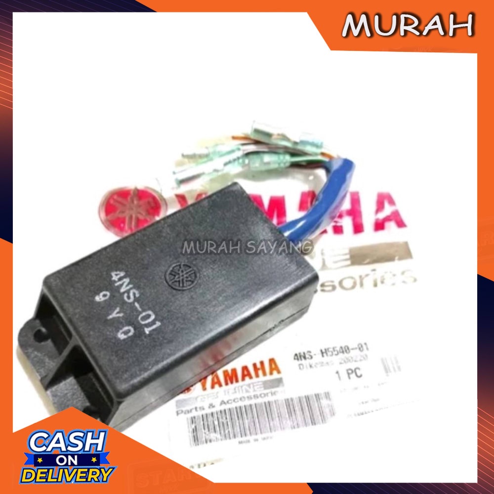 COD CDI Pengapian Yamaha Fizr - Fiz - F1zr - Force 1 one double starter - Original 4NS-H5540-01 mura