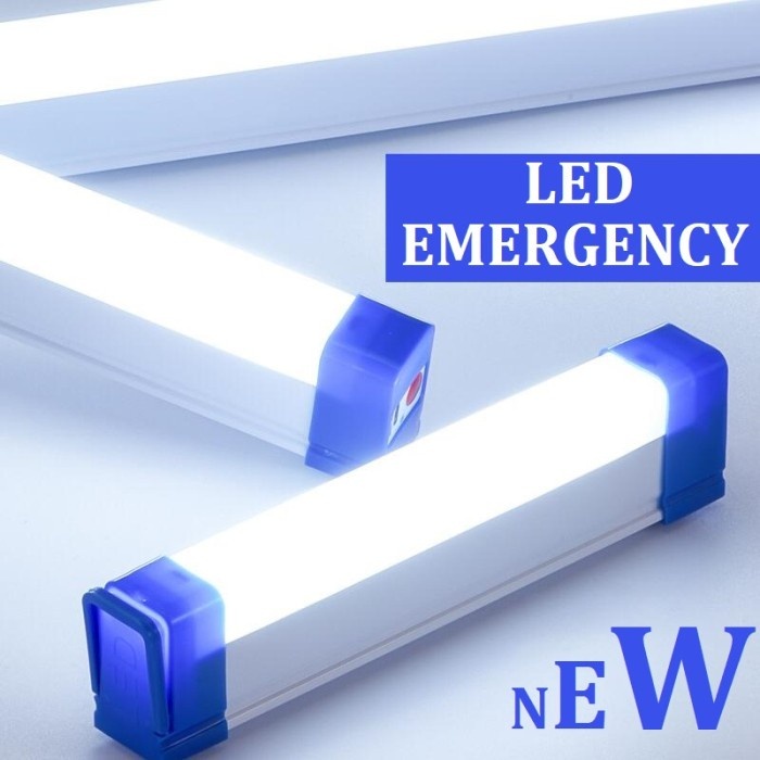 Lampu Neon Led Panjang Rechargable Usb Bolam LED Emergency Lamp Darurat Lampu Neon Led Panjang T7 Usb Bolam LED Portable Emergency Lamp Darurat Mati LampuMati Lampu