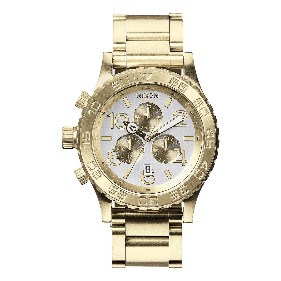 Nixon 42-20 Chrono Champagne Gold / Silver A0371219
