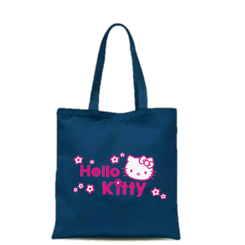 TOTEBAG KANVAS HELLO KITTY TERMURAH