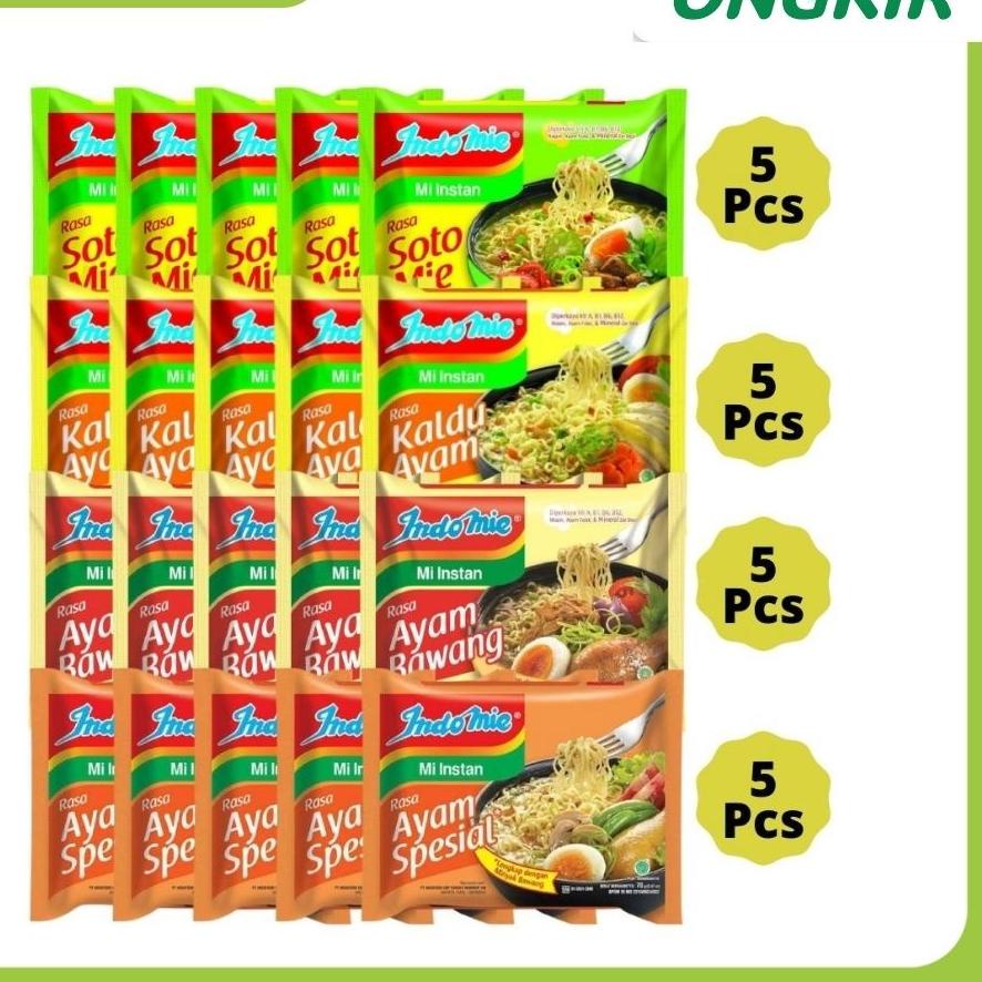 

֍ Paket Bundling Indomie Kuah ✲