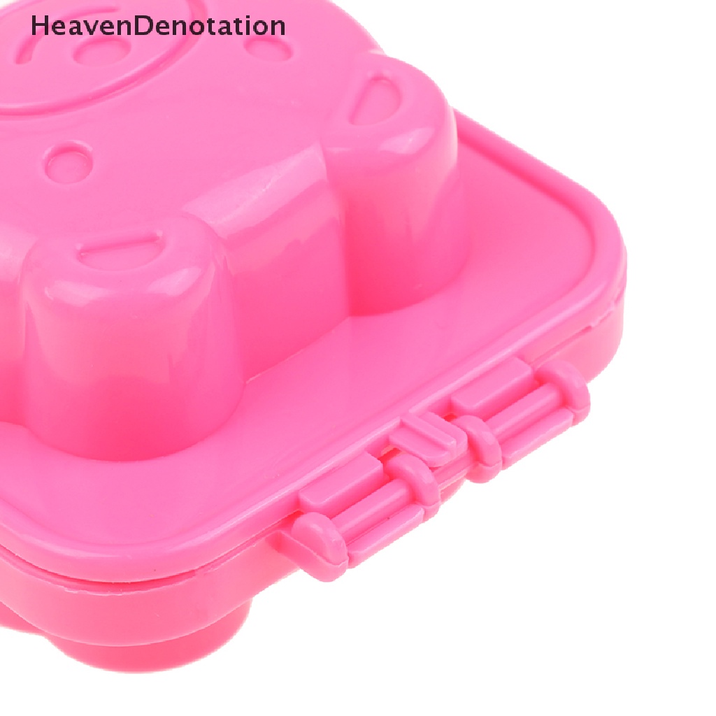 [HeavenDenotation] 1pc DIY Lucu Kartun Alat Masak Sushi Nasi Bento Maker Decorag Cetakan HDV