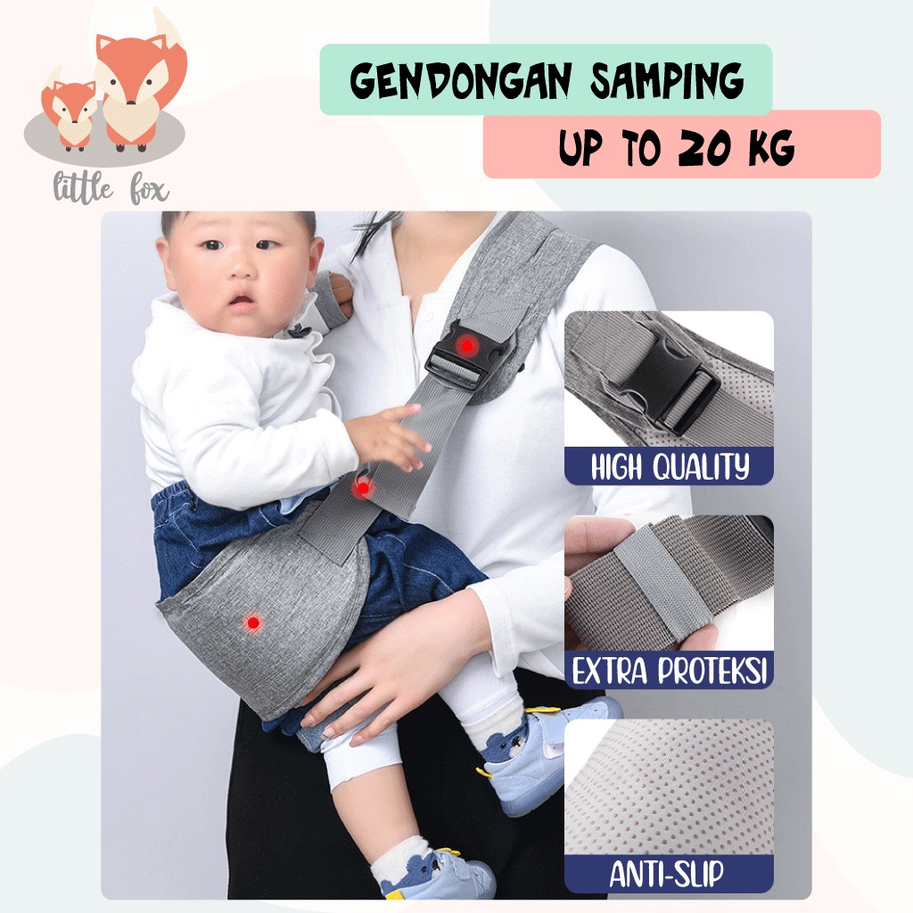 [ IMPORT ] GENDONGAN SAMPING / GENDONGAN BAYI SIMPLE COMPACT / BABY CARRIER