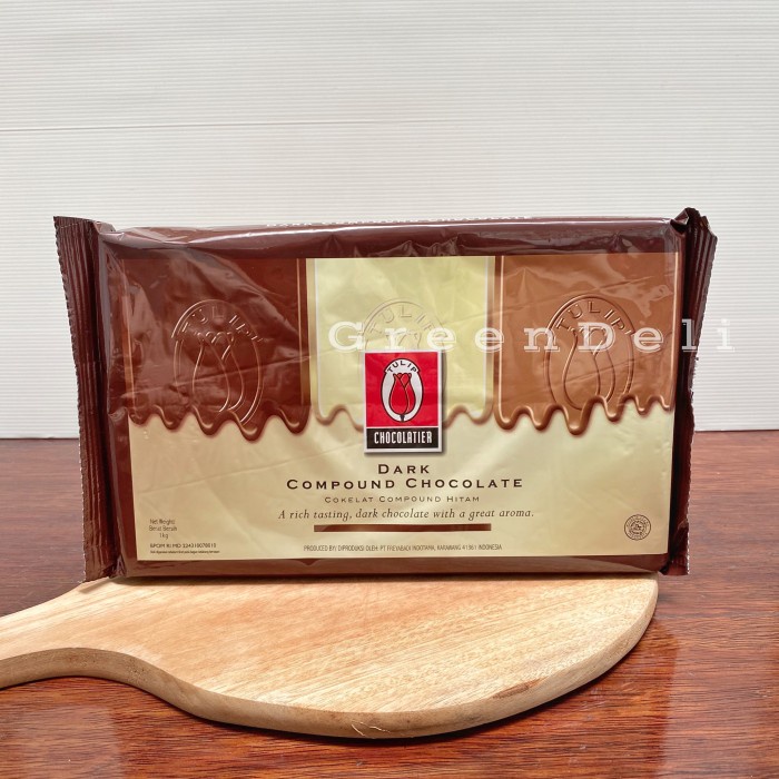 

Dark Compound Chocolate Tulip 1 KG [PRODUK BAKING]