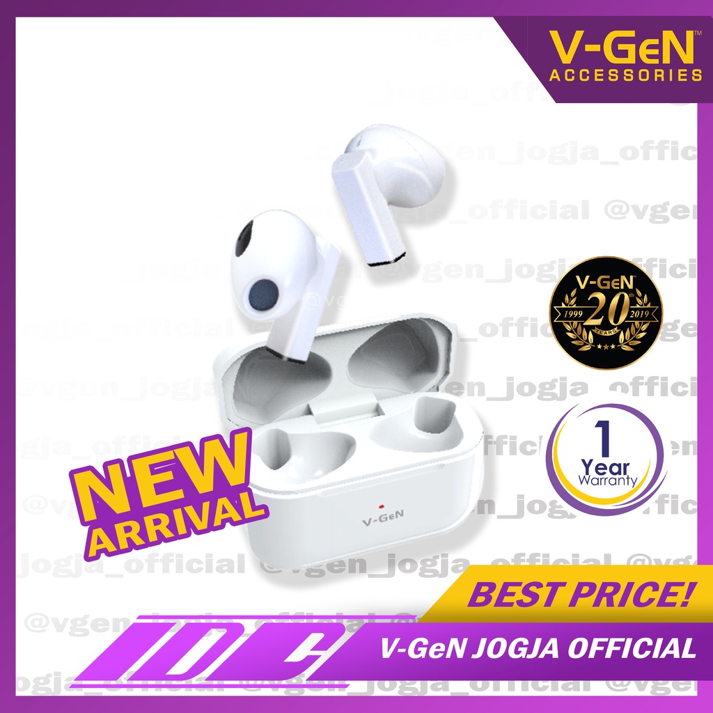 Earphone V-GeN TWS Mini With MEMS VH-S02 True Wireless Stereo VGEN