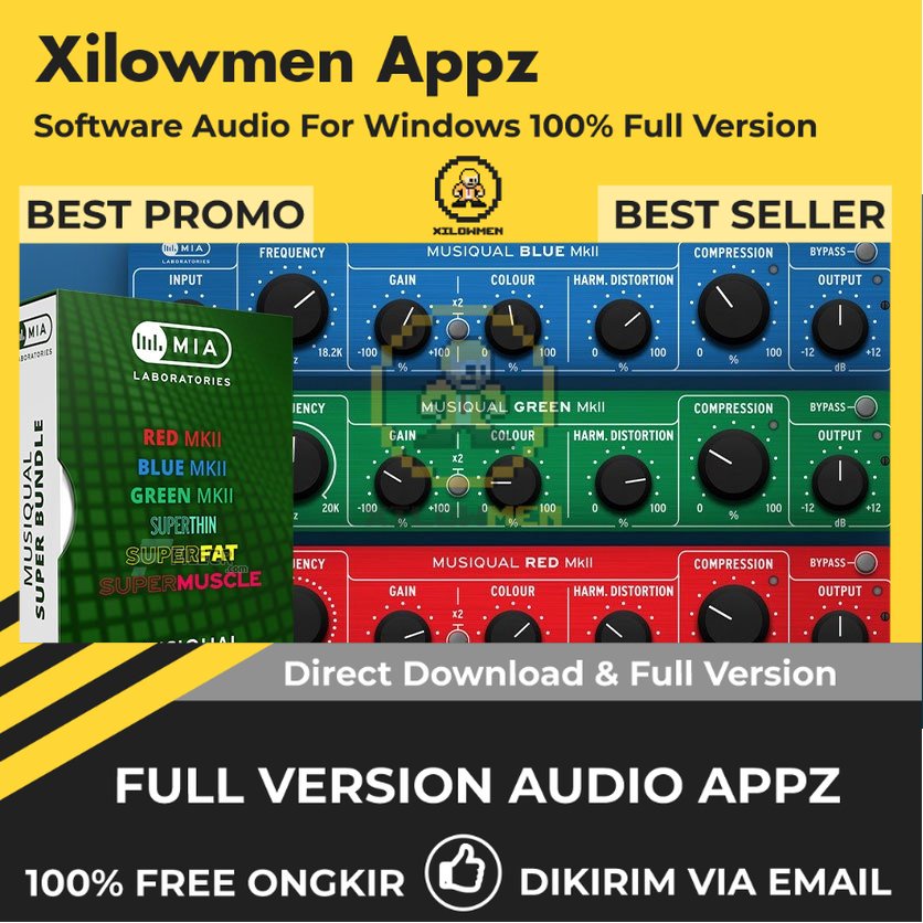 [Full Version] MIA Laboratories Musiqual Bundle MkII Pro Lifetime Audio Software WIN OS