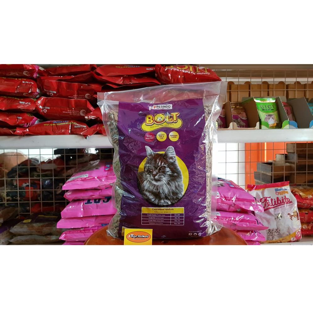 Terbaruϟday BOLT IKAN PAKAN KUCING 1KG