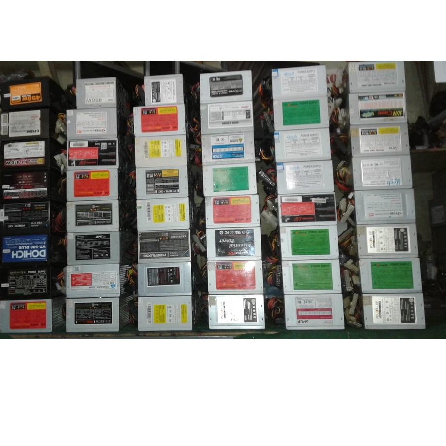 BestJual POWER SUPPLY (PSu) Standar/Biasa & Simbadda/Power Logic/dll Second Untuk Komputer PC/Rakita