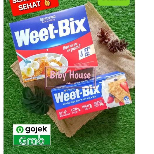 

✻ WEET BIX CEREAL / WEETBIX SANITARIUM SEREAL OAT 375 GR / 500 gr / 750 Gr ORIGINAL TERMURAH ✦