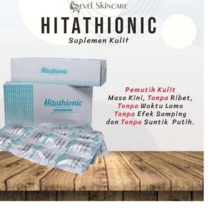 ♪ HITATHIONIC Original ECER 6 Kaplet Glutathione supplement ♤