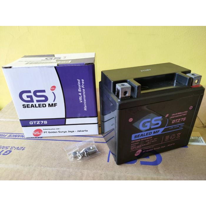 Aki Motor Satria FU 150R,Sonic 150 GS GTZ7S Aki Kering