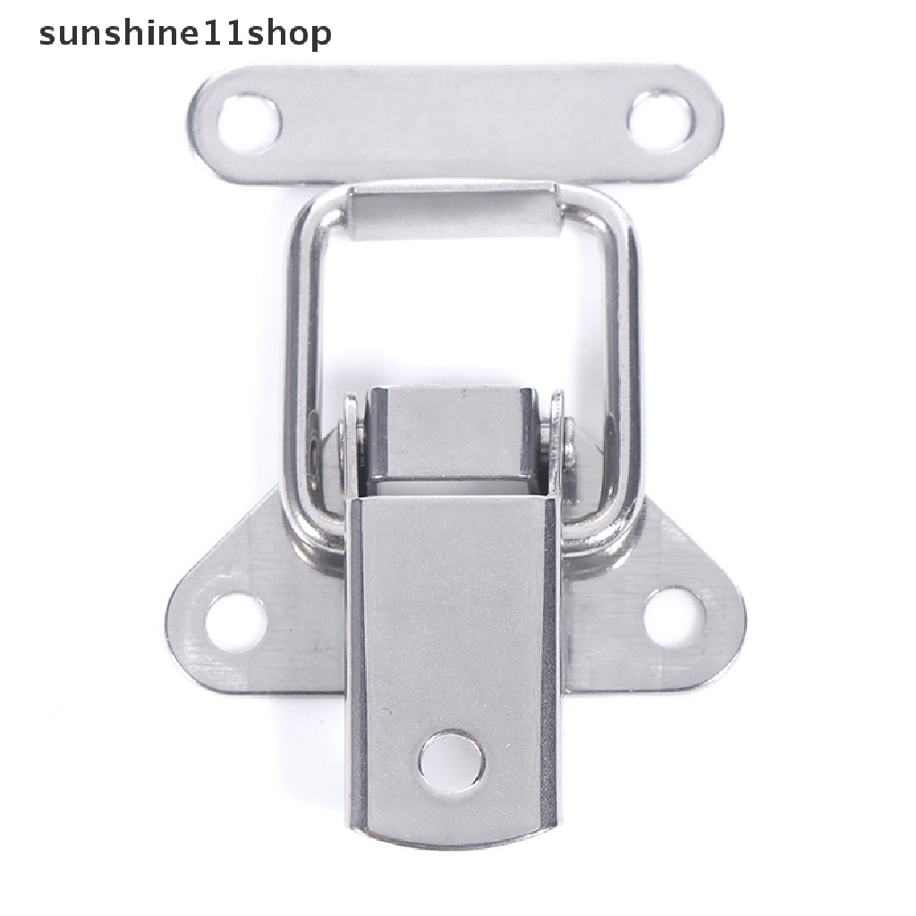 Sho Stainless Steel304 toolbox Pengunci Pengait Metal Toggle Catch Clasp Engsel Dimuat N