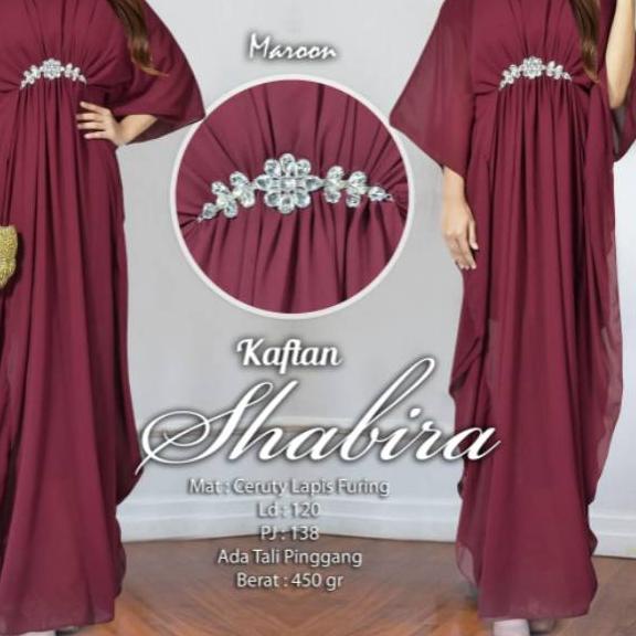 ➺ Shabira Kaftan / Kaftan Terlaris / Bisa COD ○