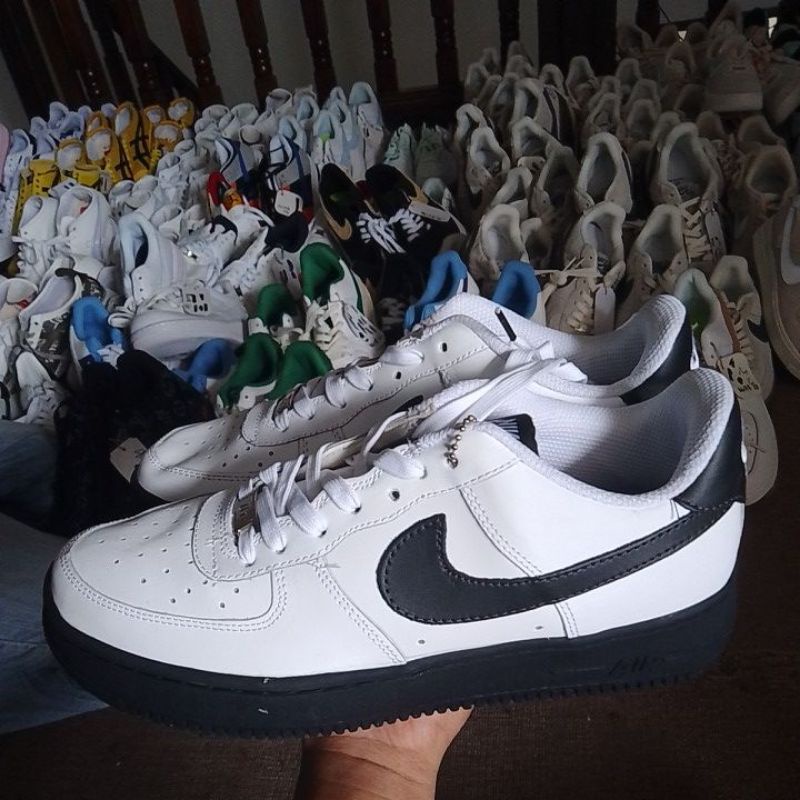Nike Air Force 1 Putih Centang Hitam
