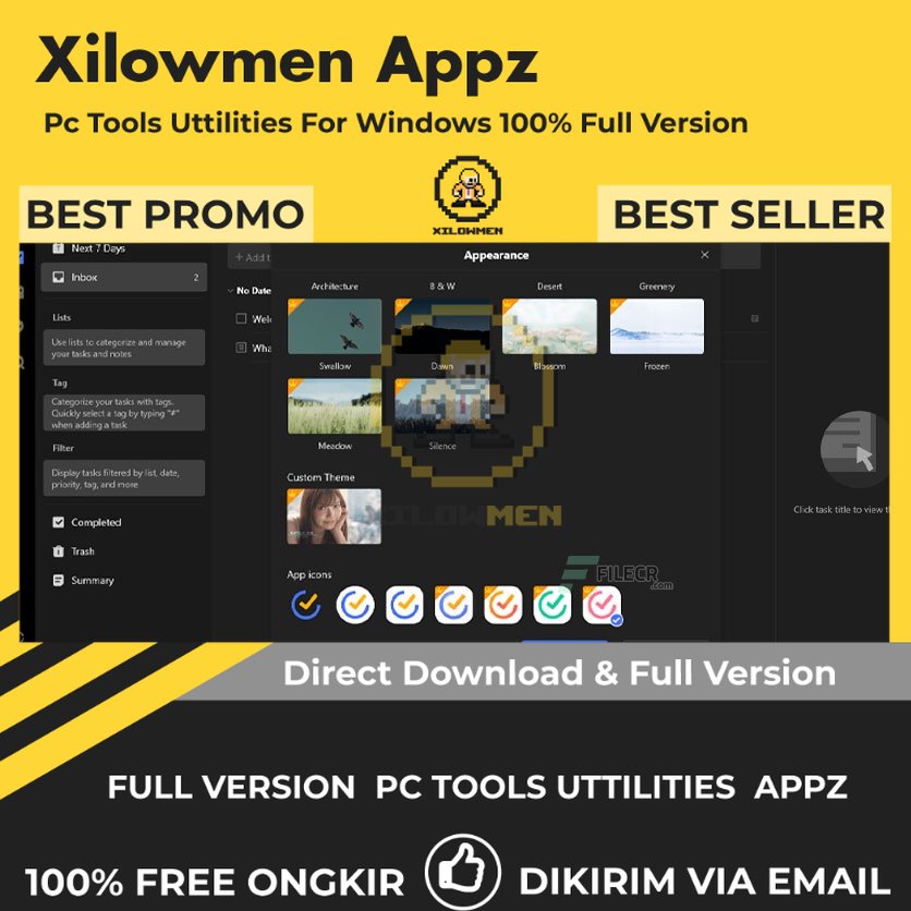 [Full Version] TickTick Premium Pro PC Tools Software Utilities Lifetime Win OS - Aplikasi pengelolaan tugas dan pengingat