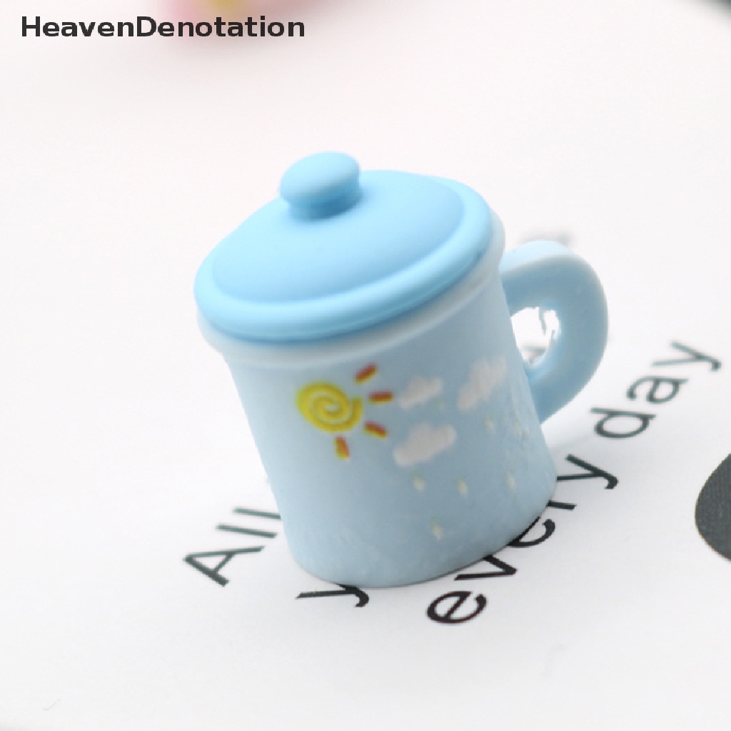 [HeavenDenotation] 1pc Ornamen Dekorasi Rumah Boneka Cangkir Teh mini model shoog Alat Peraga Adegan HDV