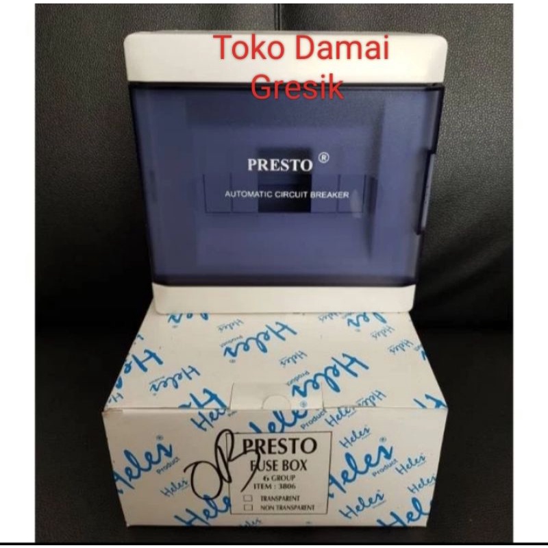 Box MCB Presto 6 Group IB / Inbow / Tanam Tembok Box