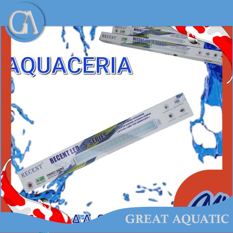 Lampu Gantung Aquarium RECENT S 800 SERIES LED RGWB 26 W
