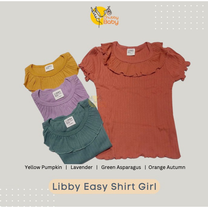 Libby - Easy Shirt Girl | Atasan Anak Perempuan