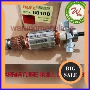 last stok ARMATURE ANGKER BULL FOR MESIN BOR MAKITA 6010B 6010 B 1F3B23