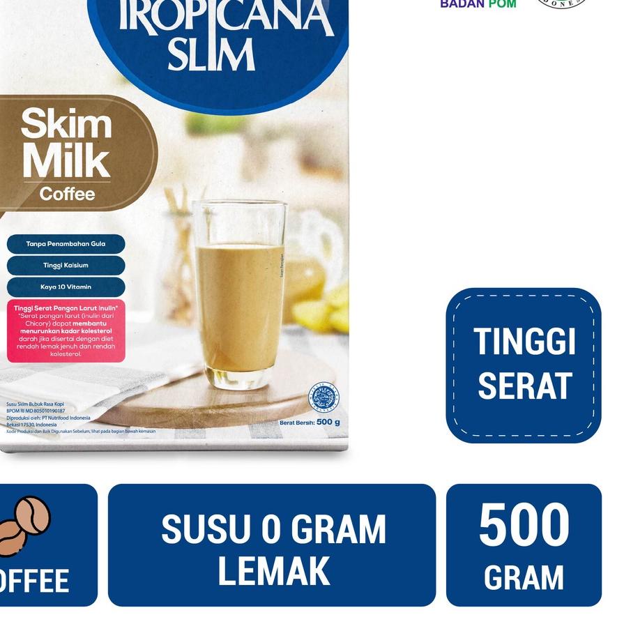 

← Tropicana Slim Susu Skim Coffee 500gr - Bantu Turunkan Kolesterol ☁