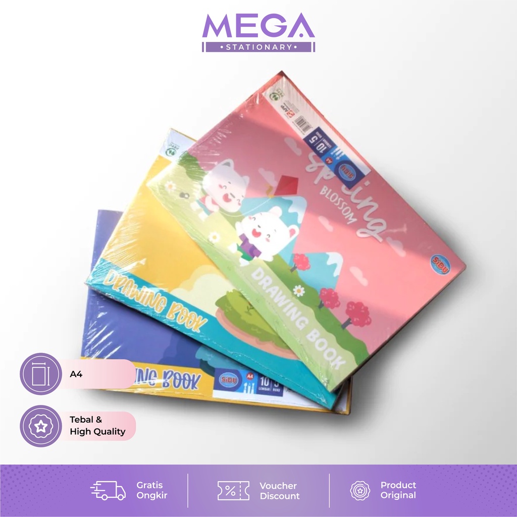 

Buku Gambar ukuran A4 Drawing Book