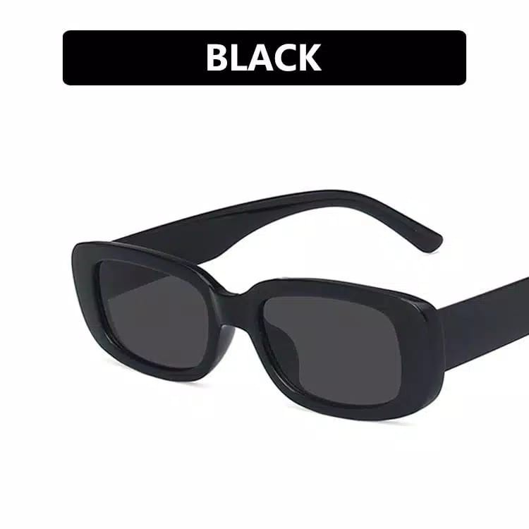 KACAMATA HITAM WANITA FASHION KOREA GAYA RETRO UV PROTECTION 400