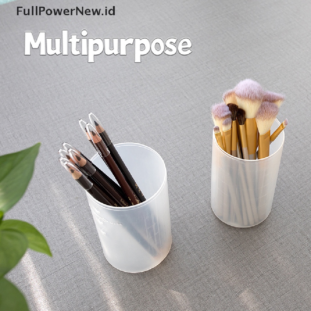 Power Tempat Kuas Makeup Plastik Travel Kosmetik Kosong Case Adjustable Kotak Penyimpanan ID