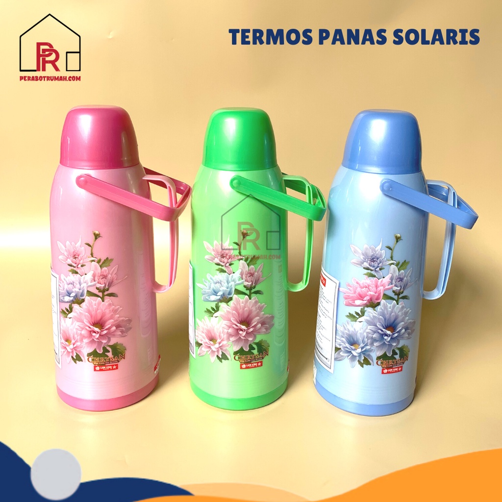 Termos Air Panas Solaris 2 Liter  / Thermos Tabung Kaca