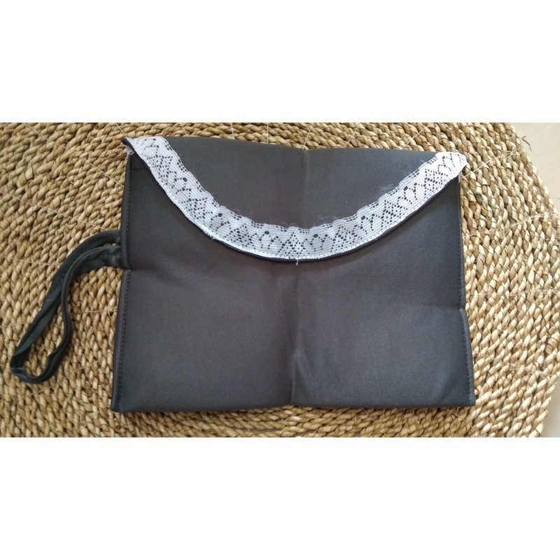MUKENA JUMBO FREE TAS AMPLOP RENDA PREMIUM | MUKENAH TRAVELING DEWASA | Mukenah Hyget Polos All Size Free Tas