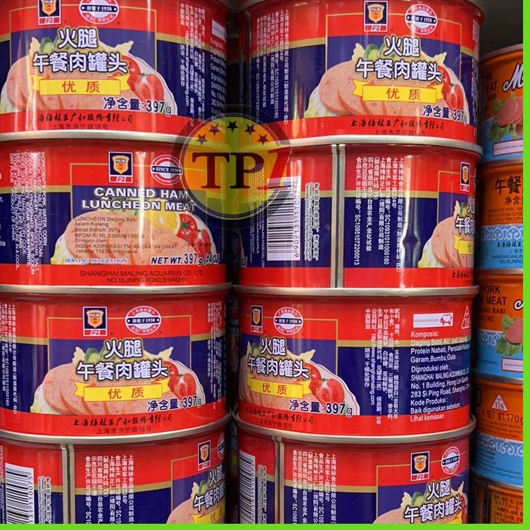 

Ω HAM MALING TTS PREMIUM 397GR / LUNCHEON MEAT PREMIUM / NON HALAL ♪