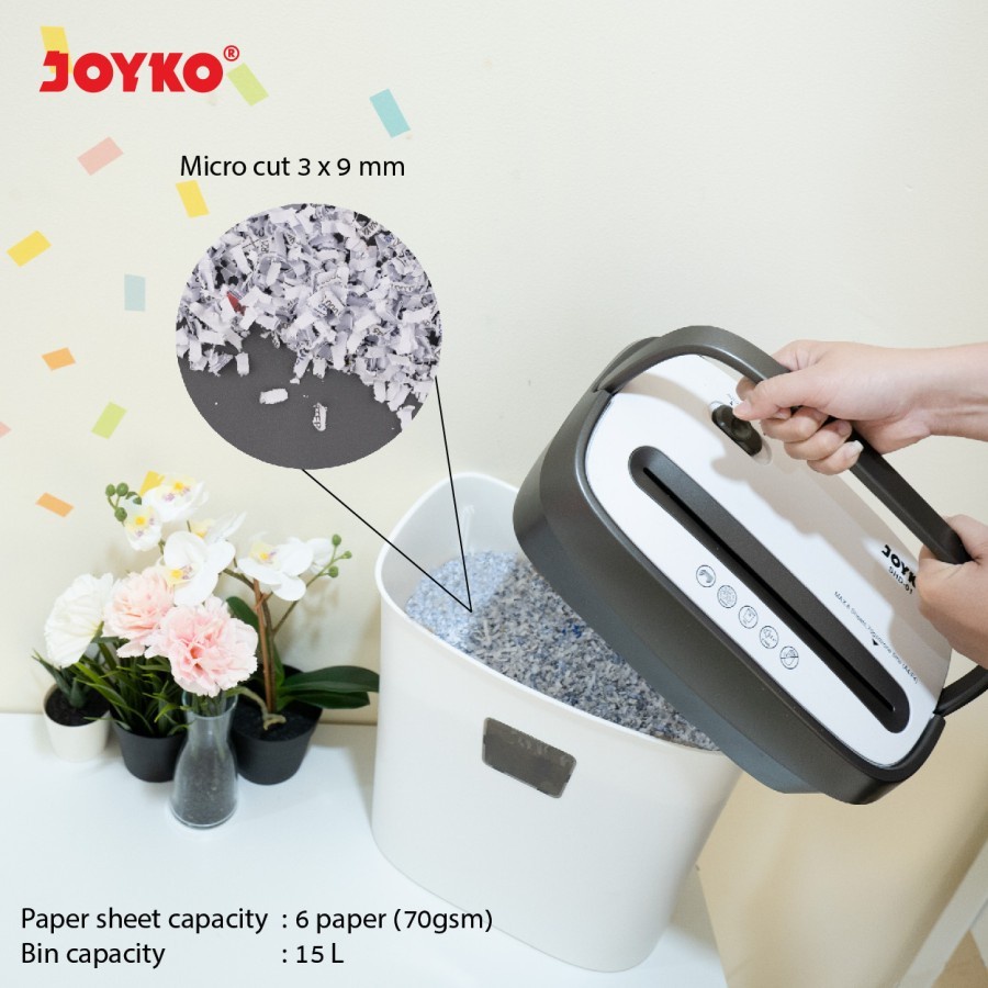 Paper Shredder / Mesin Penghancur Kertas Joyko SHD-01