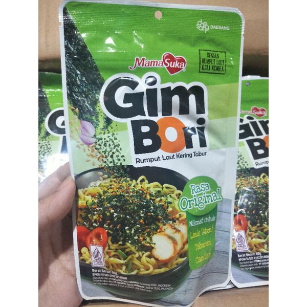 

Mamasuka Bon Nori//Gim Bori 60gr