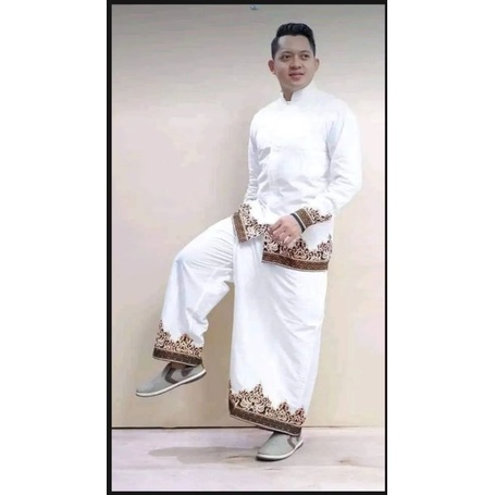 SETELAN SARUNG KOKO BATIK CELANA SARUNG KOKO BATIK