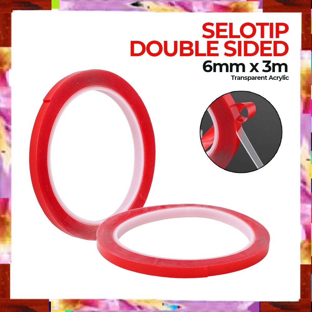 

Termurah Cuci Gudang Selotip Double Sided 3m 6 mm - HL878 - RedTermurah Cuci Gudang