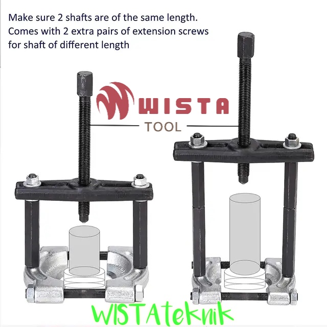 Treker Bearing Separator Gear Puller and Splitter HEAVY DUTY WISTA TOOL