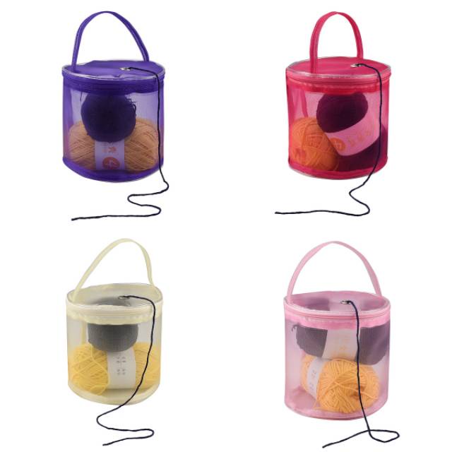 Tas benang rajut/ crochet knitting yarn storage bag T044