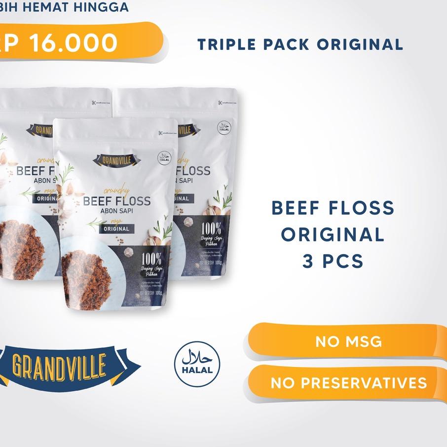 

☊ Grandville Abon SAPI Crunchy Triple Pack Original ♞