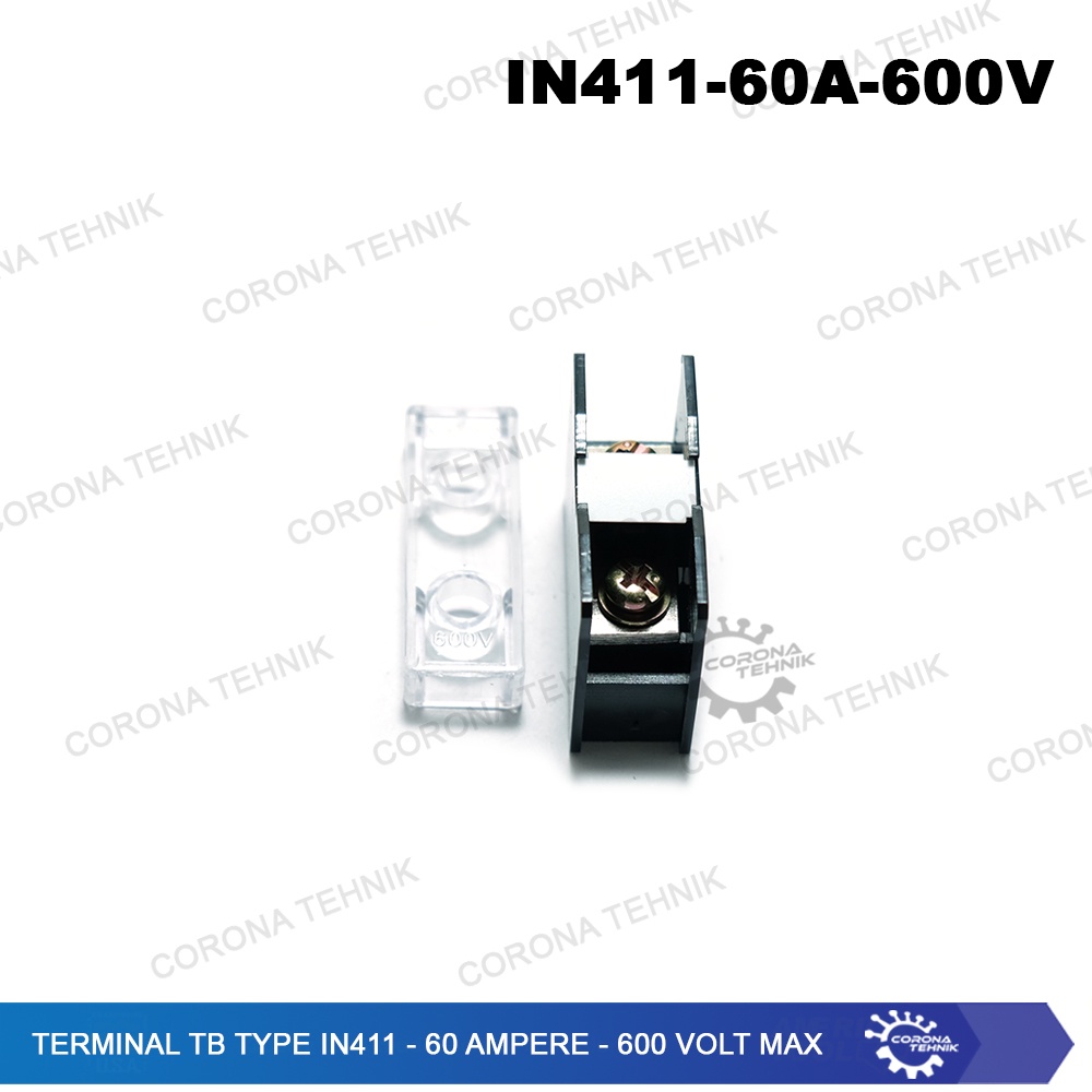 Type IN411 - 60 Ampere - 600 Volt Max Terminal TB