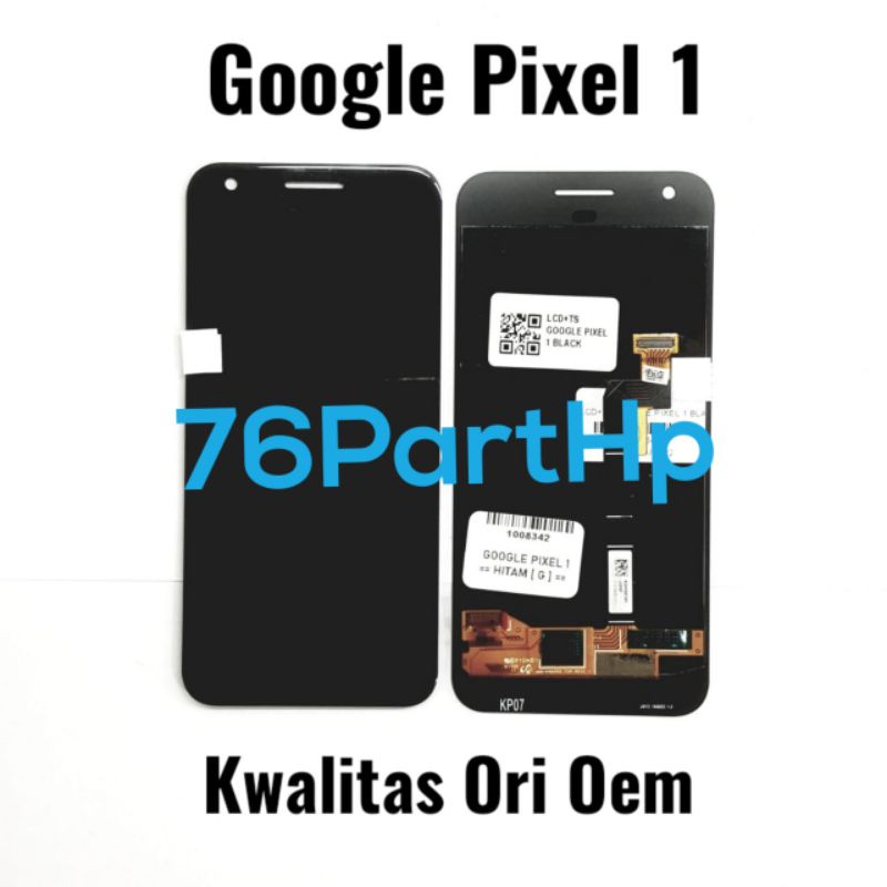 Lcd Touchscreen Fullset Kwalitas Ori Oem Google Pixcel 1 - Hitam