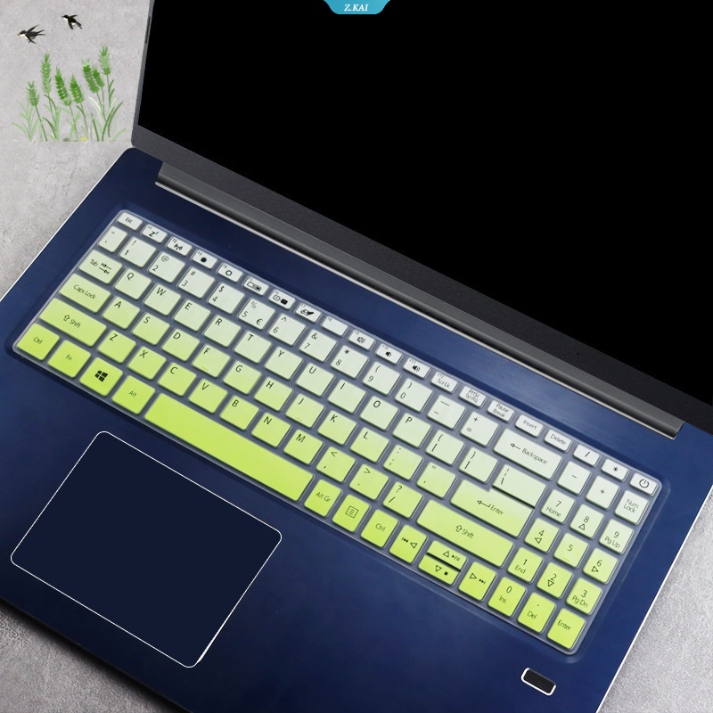 Laptop Keyboard Cover Silicone Universal 15.6 Inch Acer 15.6 Inch Ex215 A315 S50 Aspire 3 A315 Aspire 5 A515 Bahan Waterproof Keyboard Cover 【 ZK 】