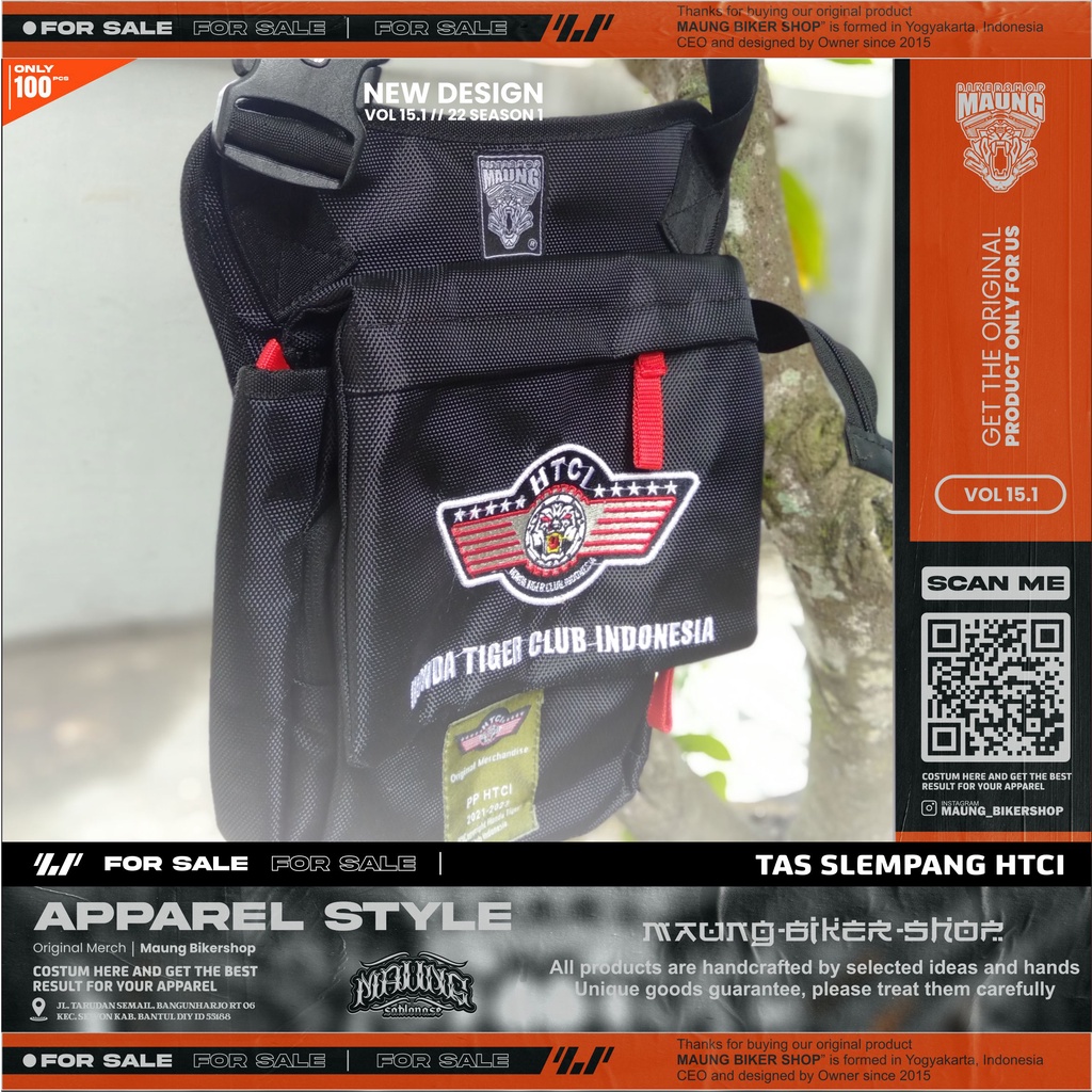 MAUNG_TAS HONDA TIGER CLUB INDONESIA | TAS HTCI_2022 TAS