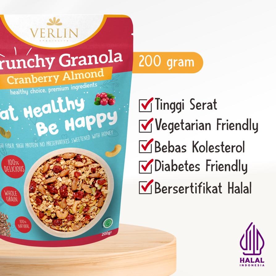 

Ω Verlin Crunchy Granola Cranberry Almond ♧