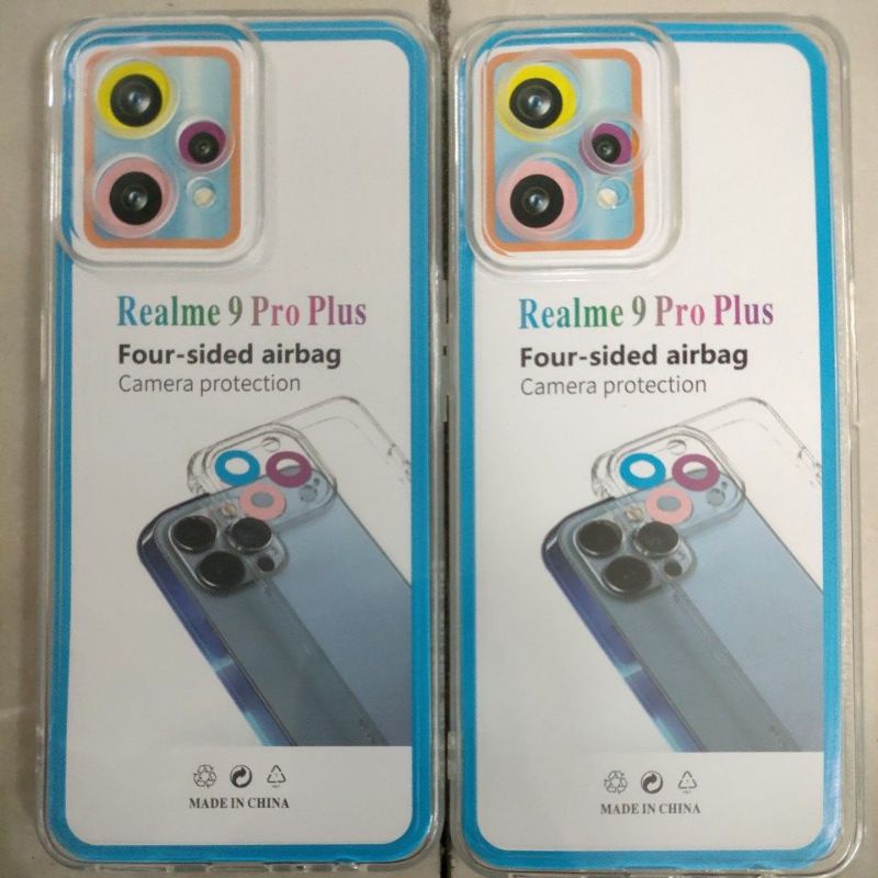 Softcase case slikon kondom bening type Hp REALME 9 PRO PLUS CLEAR BAG SPACE TPU pelindung camera kamera